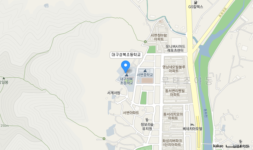학교 찾아오시는 길 지도